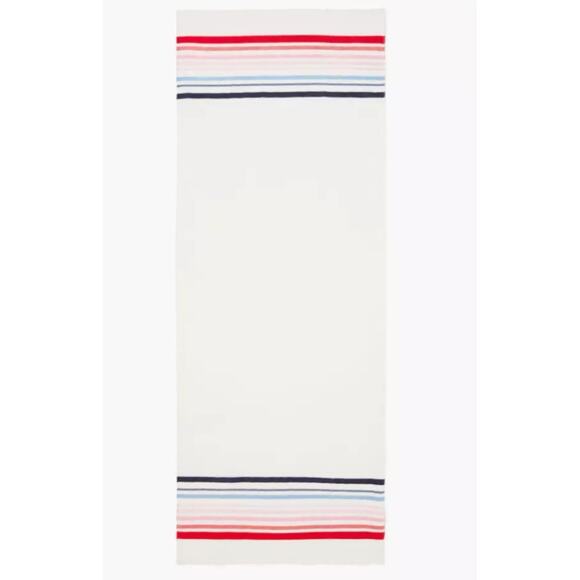 NWT TALBOTS Americana Stripe Oblong Scarf - Picture 2 of 7